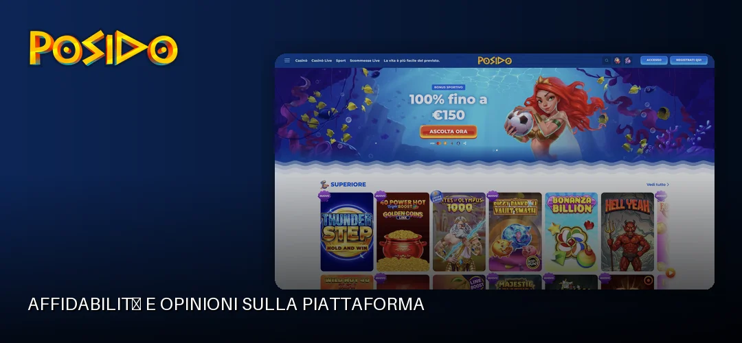 Posido promotional banner